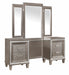 Tamsin (3)Vanity Dresser with Mirror in Transparent/Gold/Silver/Champagne/Gray - 1616-15* - FAMSA Furniture (TX)