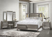 Tamsin Vanity Stool in Gold/Silver/Champagne/Gray/Transparent - 1616-14 - FAMSA Furniture (TX)