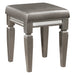 Tamsin Vanity Stool in Gold/Silver/Champagne/Gray/Transparent - 1616-14 - FAMSA Furniture (TX)