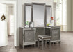 Tamsin Vanity Stool in Gold/Silver/Champagne/Gray/Transparent - 1616-14 - FAMSA Furniture (TX)