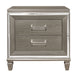 Tamsin 4pc Set (QB+NS+DR+MR) in Gray/Transparent/Gold/Silver/Champagne - 1616-1*4 - FAMSA Furniture (TX)