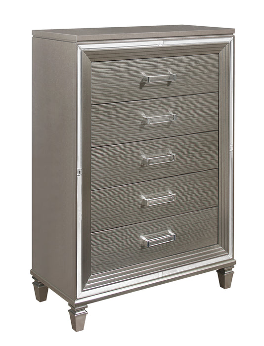 Tamsin Chest in Transparent/Gold/Silver/Champagne/Gray - 1616-9 - FAMSA Furniture (TX)