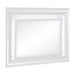 Tamsin Mirror in White/Transparent - 1616W-6 - FAMSA Furniture (TX)
