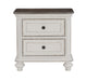 Baylesford 4pc Set (QB+NS+DR+MR) in White - 1624W-1*4 - FAMSA Furniture (TX)