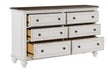 Baylesford Dresser in White - 1624W-5 - FAMSA Furniture (TX)
