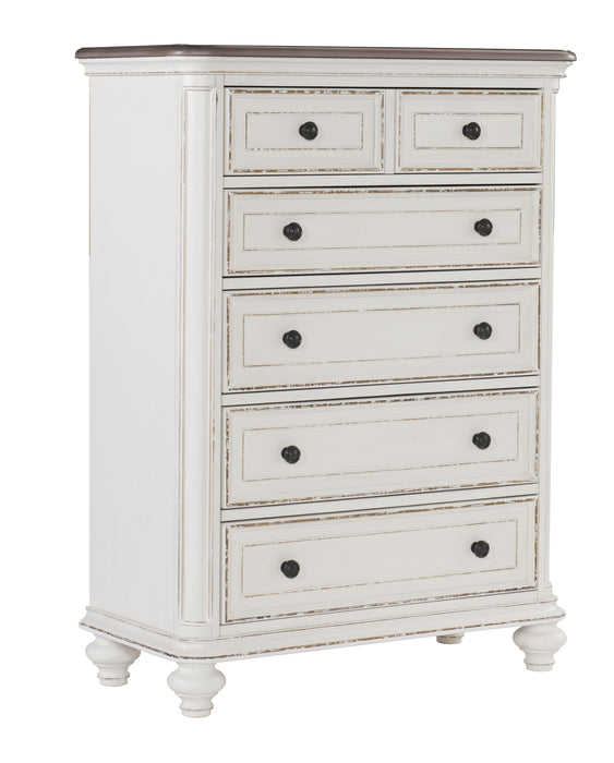 Baylesford Chest in White - 1624W-9 - FAMSA Furniture (TX)