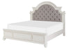 Baylesford Eastern King Bed in White - 1624KW-1EK - FAMSA Furniture (TX)
