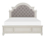 Baylesford Eastern King Bed in White - 1624KW-1EK - FAMSA Furniture (TX)