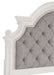 Baylesford Eastern King Bed in White - 1624KW-1EK - FAMSA Furniture (TX)