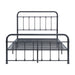 Fawn Full Platform Bed in Black - 1628F-1 - FAMSA Furniture (TX)