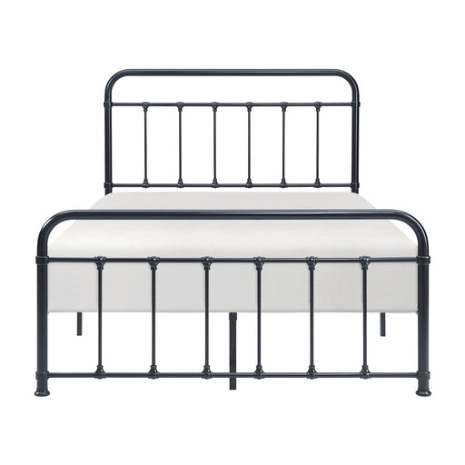 Fawn Full Platform Bed in Black - 1628F-1 - FAMSA Furniture (TX)