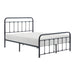 Fawn Full Platform Bed in Black - 1628F-1 - FAMSA Furniture (TX)