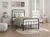 Fawn Twin Platform Bed in Black - 1628T-1 - FAMSA Furniture (TX)