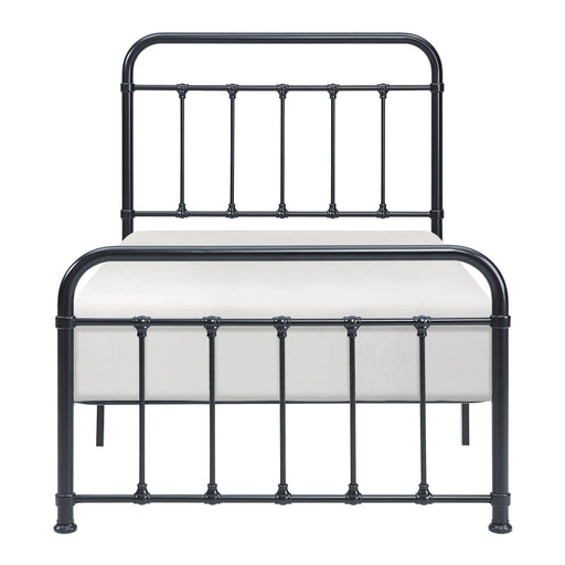 Fawn Twin Platform Bed in Black - 1628T-1 - FAMSA Furniture (TX)