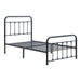 Fawn Twin Platform Bed in Black - 1628T-1 - FAMSA Furniture (TX)