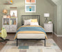 Augusta Twin Platform Bed in Black - 1630T-1 - FAMSA Furniture (TX)