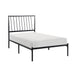 Augusta Twin Platform Bed in Black - 1630T-1 - FAMSA Furniture (TX)