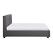 Aitana Queen Platform Bed with Storage Footboard in Gray - 1632GH-1DW - FAMSA Furniture (TX)