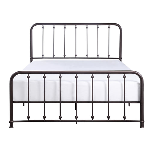 Larkspur Queen Platform Bed in Dark Bronze - 1638-1 - FAMSA Furniture (TX)