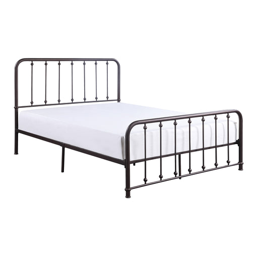 Larkspur Queen Platform Bed in Dark Bronze - 1638-1 - FAMSA Furniture (TX)