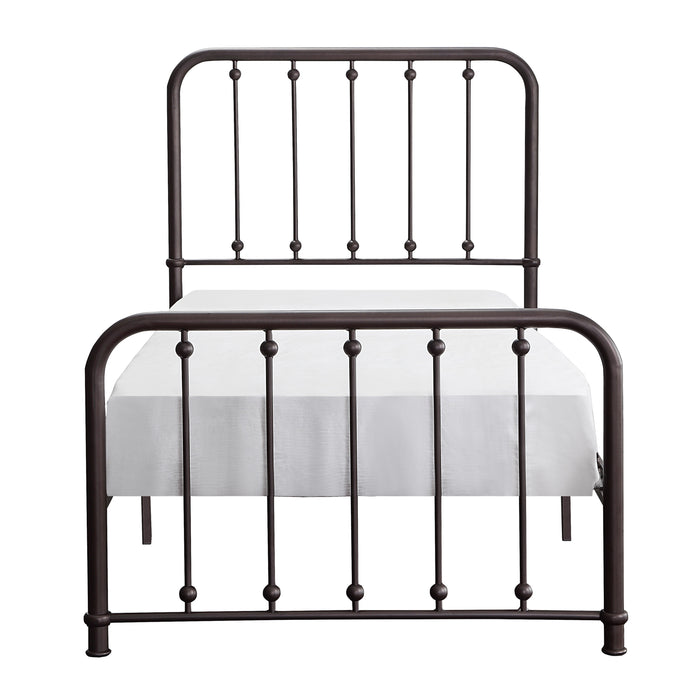 Larkspur Twin Platform Bed in Dark Bronze - 1638T-1 - FAMSA Furniture (TX)