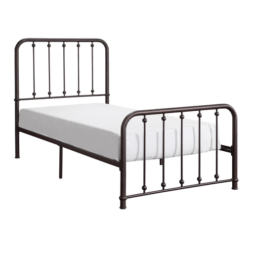 Larkspur Twin Platform Bed in Dark Bronze - 1638T-1 - FAMSA Furniture (TX)