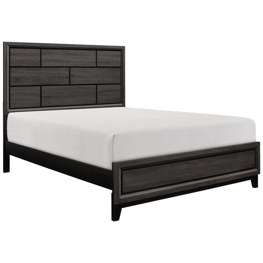 Davi Queen Bed in Gray - 1645-1 - FAMSA Furniture (TX)