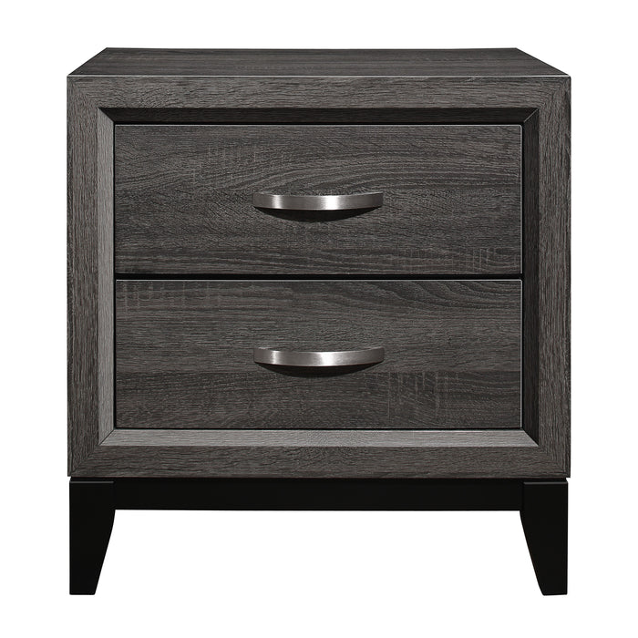 Davi Nightstand in Gray - 1645-4 - FAMSA Furniture (TX)