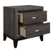 Davi Nightstand in Gray - 1645-4 - FAMSA Furniture (TX)