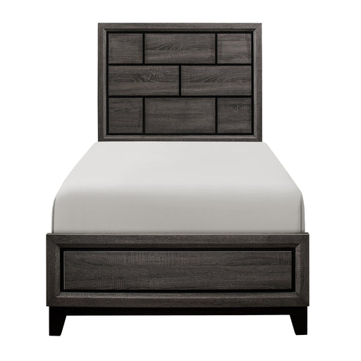Davi 4pc Set (TB+NS+DR+MR) in Gray - 1645T-1*4 - FAMSA Furniture (TX)