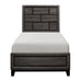 Davi 4pc Set (TB+NS+DR+MR) in Gray - 1645T-1*4 - FAMSA Furniture (TX)