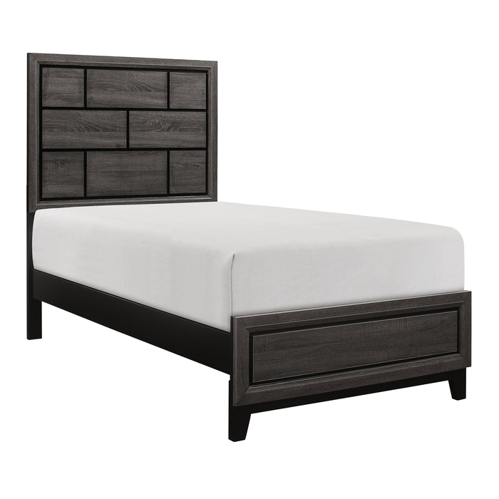 Davi 4pc Set (TB+NS+DR+MR) in Gray - 1645T-1*4 - FAMSA Furniture (TX)