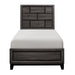Davi Twin Bed in Gray - 1645T-1 - FAMSA Furniture (TX)