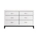Davi Dresser in Black/White - 1645WH-5 - FAMSA Furniture (TX)