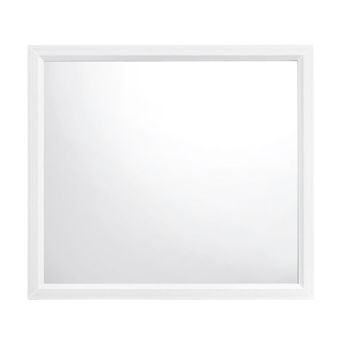Davi Mirror in White - 1645WH-6 - FAMSA Furniture (TX)