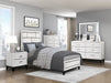 Davi Chest in Black/White - 1645WH-9 - FAMSA Furniture (TX)