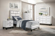 Davi Mirror in White - 1645WH-6 - FAMSA Furniture (TX)