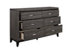 Davi DRESSER in Gray - 1645-5 - FAMSA Furniture (TX)
