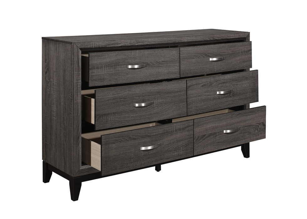 Davi DRESSER in Gray - 1645-5 - FAMSA Furniture (TX)
