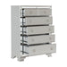 Avondale Chest in Gray/Gold/Silver/Champagne/Transparent - 1646-9 - FAMSA Furniture (TX)