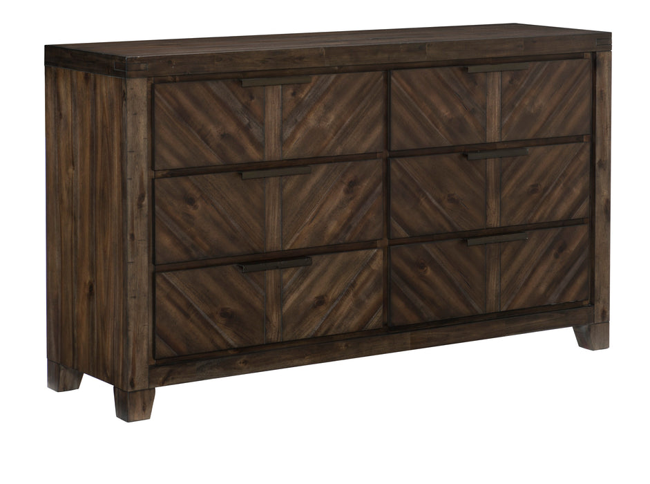 Parnell Dresser in Cherry - 1648-5 - FAMSA Furniture (TX)