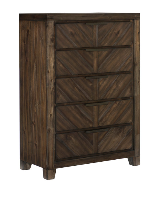 Parnell Chest in Cherry - 1648-9 - FAMSA Furniture (TX)