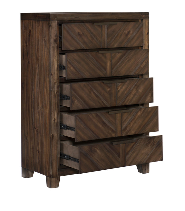 Parnell Chest in Cherry - 1648-9 - FAMSA Furniture (TX)