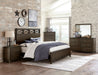 Griggs Eastern King Bed in Brown - 1669K-1EK - FAMSA Furniture (TX)