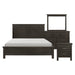 Blaire Farm 4pc Set (QB+NS+DR+MR) in Gray - 1675-1*4 - FAMSA Furniture (TX)