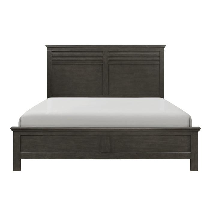 Blaire Farm 4pc Set (QB+NS+DR+MR) in Gray - 1675-1*4 - FAMSA Furniture (TX)
