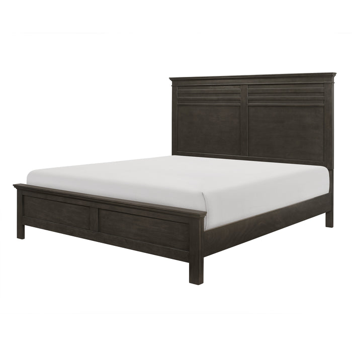 Blaire Farm 4pc Set (QB+NS+DR+MR) in Gray - 1675-1*4 - FAMSA Furniture (TX)