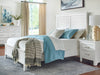 Blaire Farm Queen Bed in White - 1675W-1 - FAMSA Furniture (TX)