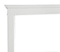 Blaire Farm Mirror in White - 1675W-6 - FAMSA Furniture (TX)