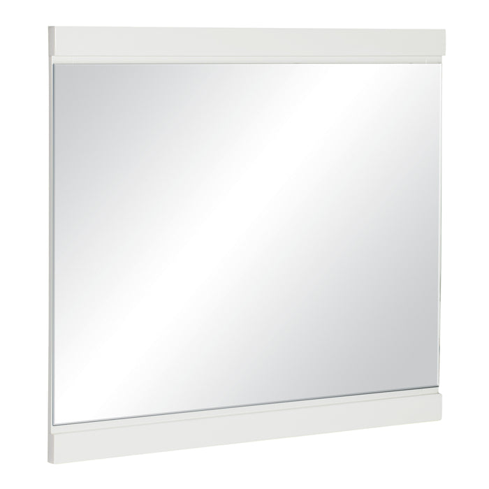 Kerren Mirror in White - 1678W-6 - FAMSA Furniture (TX)